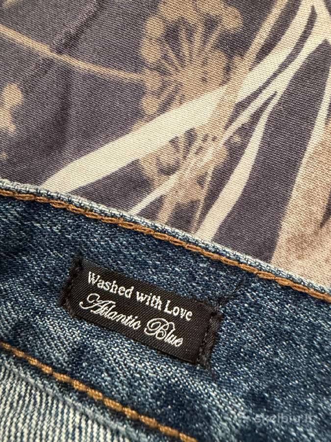 Originalūs Philipp Plein džinsiniai šortai - nuotraukos Nr. 9
