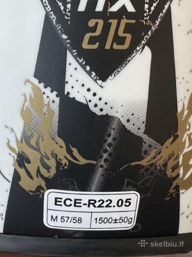 Motociklo šalmas Ixs Hx 215 dydis M – 120€ - nuotraukos Nr. 4