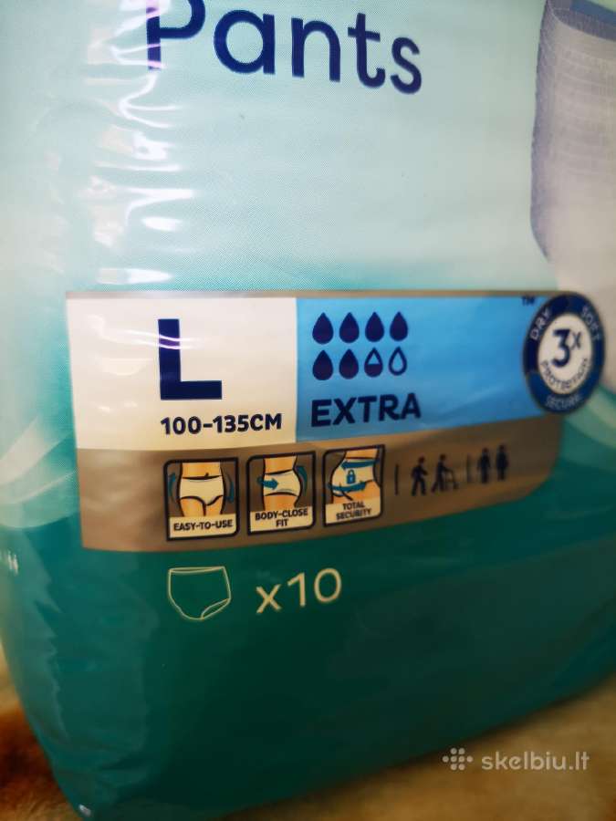 Tena Proskin Pants Extra sauskelnės/kelnaitės; L - nuotraukos Nr. 3