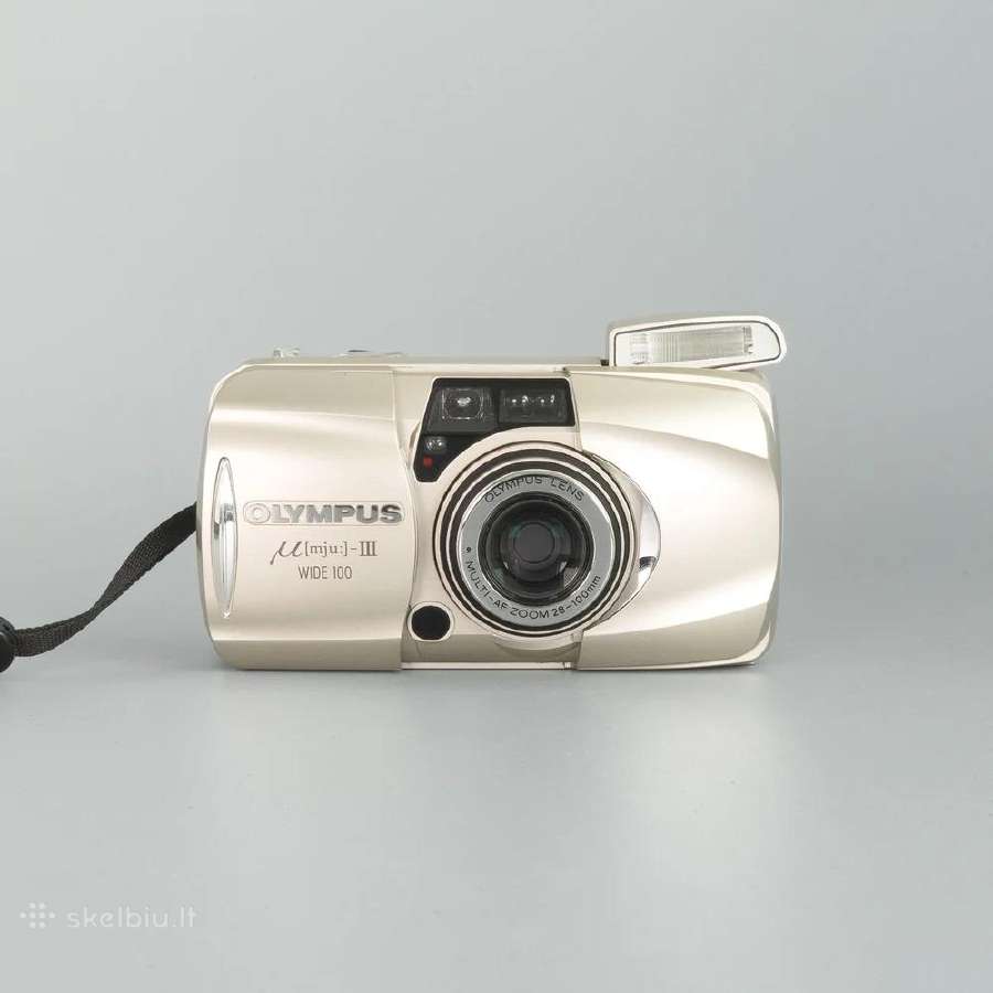 Olympus mju I,II,ili Wide ,Zoom 140 ,trip Md, Fuji - nuotraukos Nr. 4