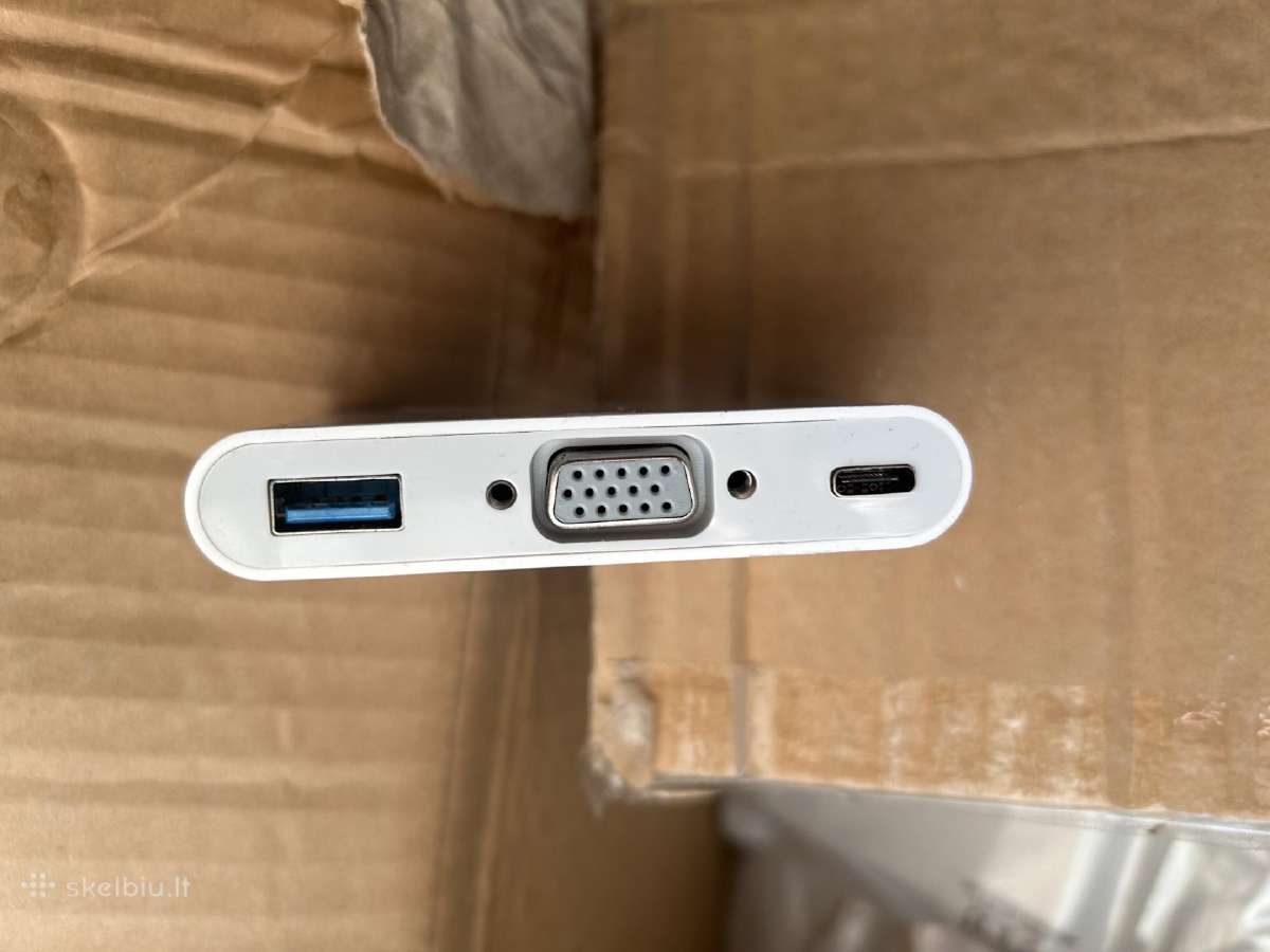 Usb-c to Vga, Usb 3.1, Usb-c charge adapteris - nuotraukos Nr. 2