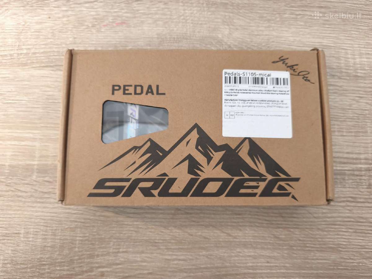 MTB platūs dviračio pedalai - nuotraukos Nr. 6