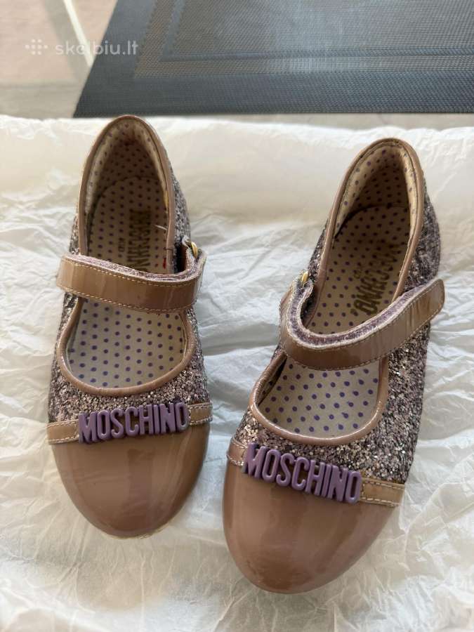 Originalūs Moschino bateliai mergaitei