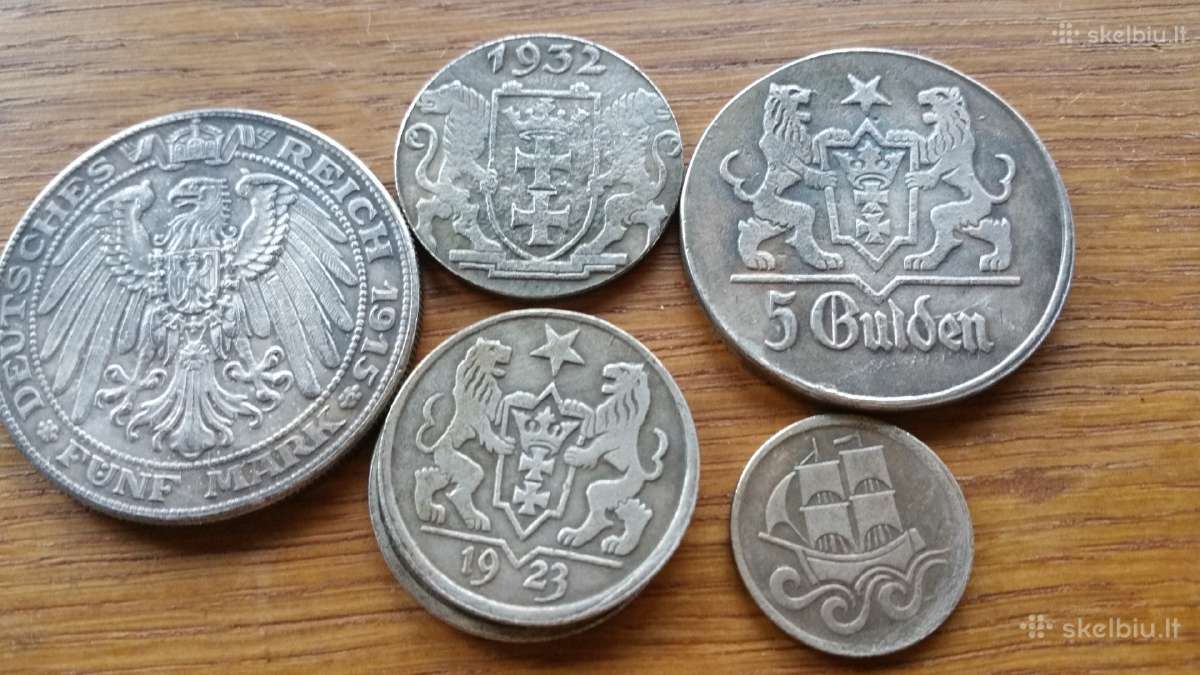 Turiu parduoti Vokišku monetu kainos nuo 5 eur - nuotraukos Nr. 2