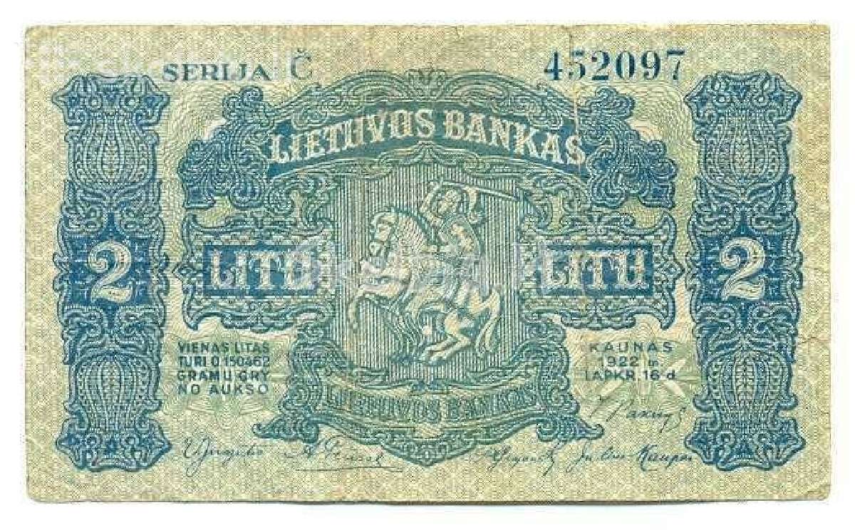 Pirksiu lietuvoje išleistus bonknotus - nuotraukos Nr. 8