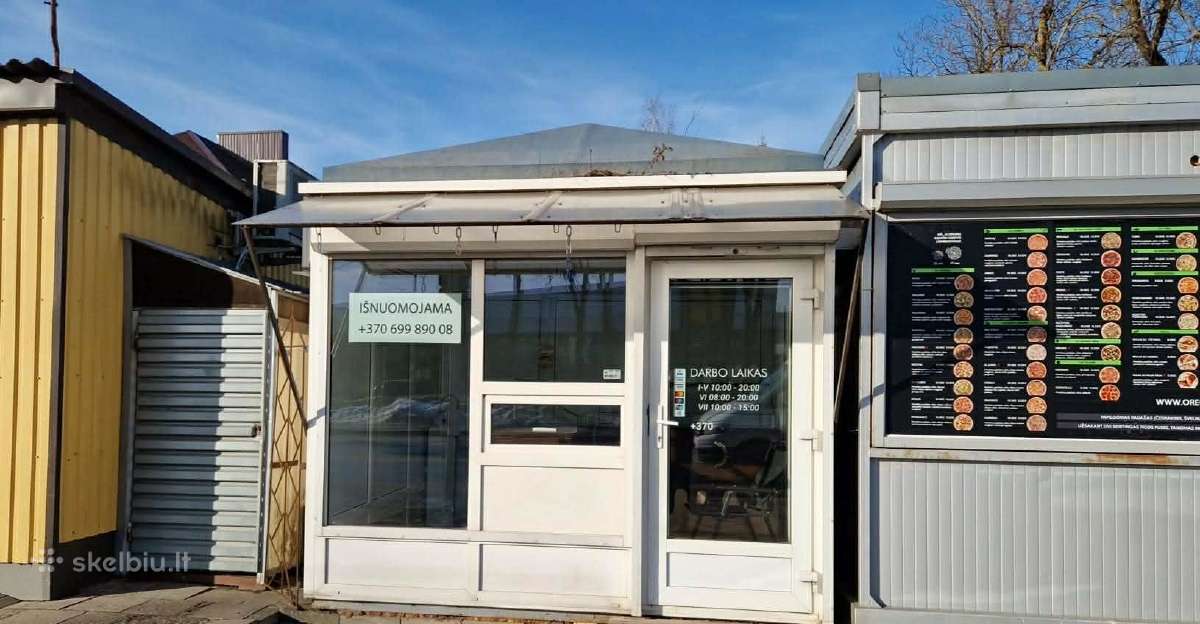 Prekybos paviljonas / kioskas