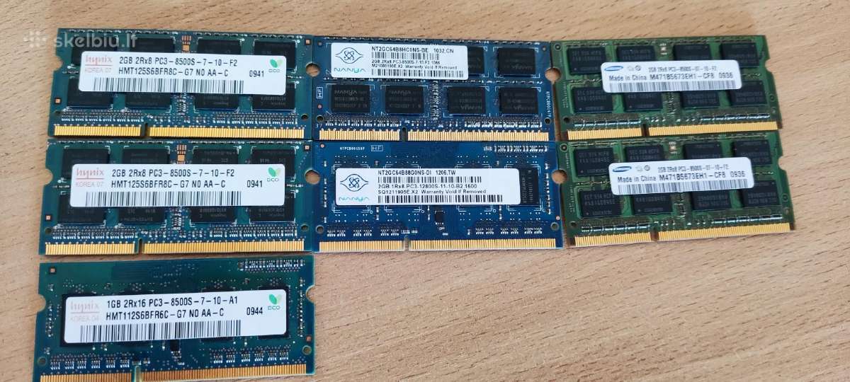 Operatyvines atminties moduliai 8gb Pc4 3200aa - nuotraukos Nr. 2