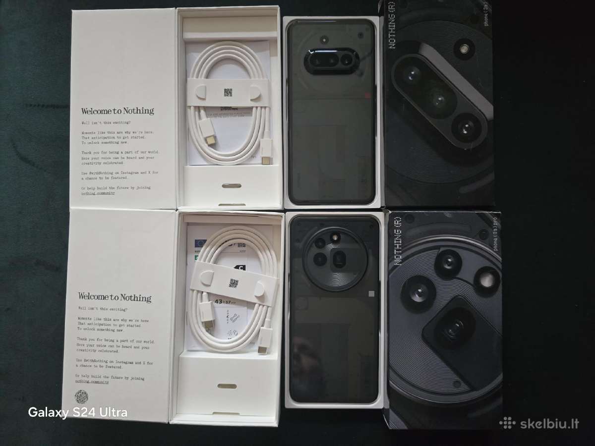 Nenaudoti Nothing Phone 3a