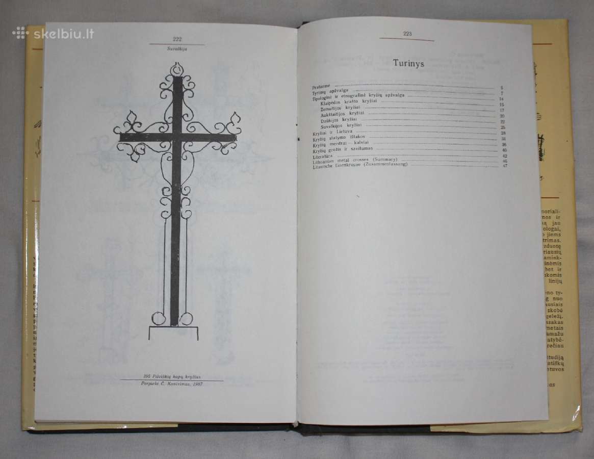 Lietuvos geležiniai kryžiai knyga paveldas 1991 m. - nuotraukos Nr. 11