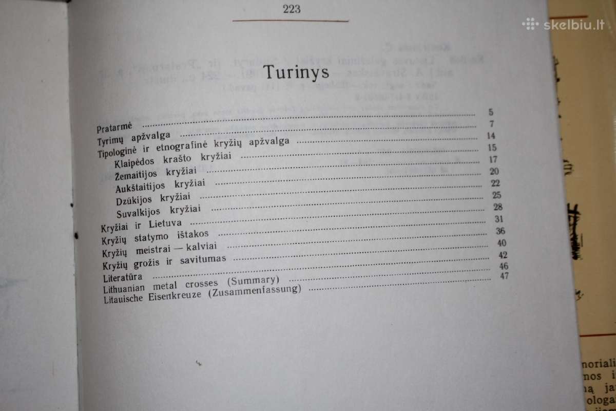 Lietuvos geležiniai kryžiai knyga paveldas 1991 m. - nuotraukos Nr. 12