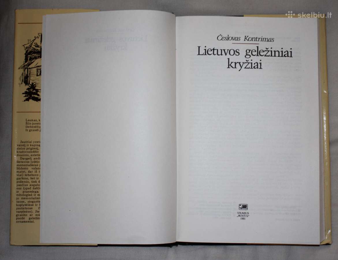 Lietuvos geležiniai kryžiai knyga paveldas 1991 m. - nuotraukos Nr. 3