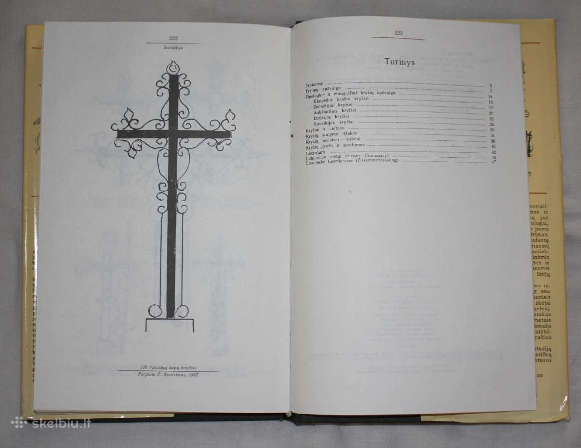 Lietuvos geležiniai kryžiai knyga paveldas 1991 m. - nuotraukos Nr. 11