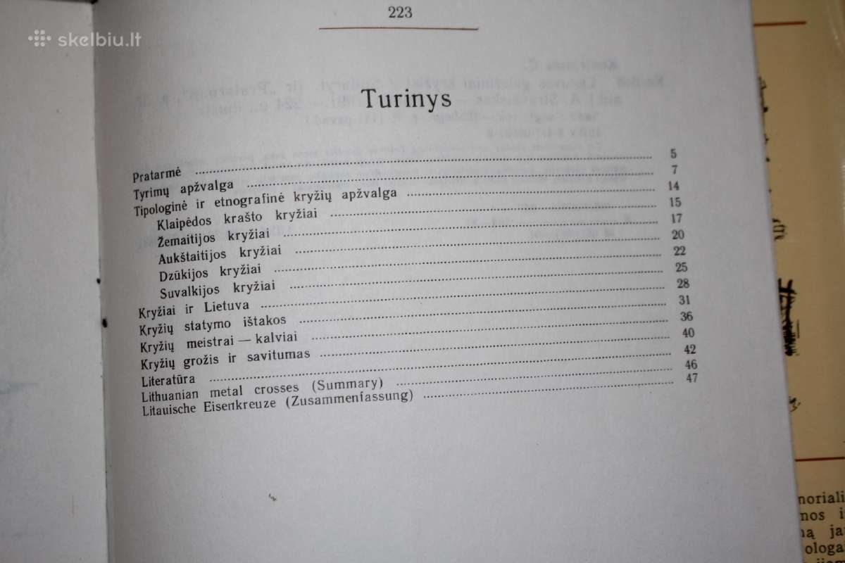 Lietuvos geležiniai kryžiai knyga paveldas 1991 m. - nuotraukos Nr. 12