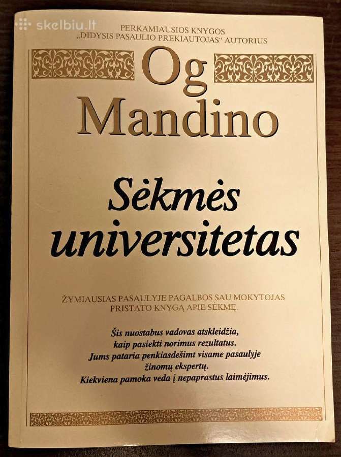 Sėkmės universitetas. Og Mandino