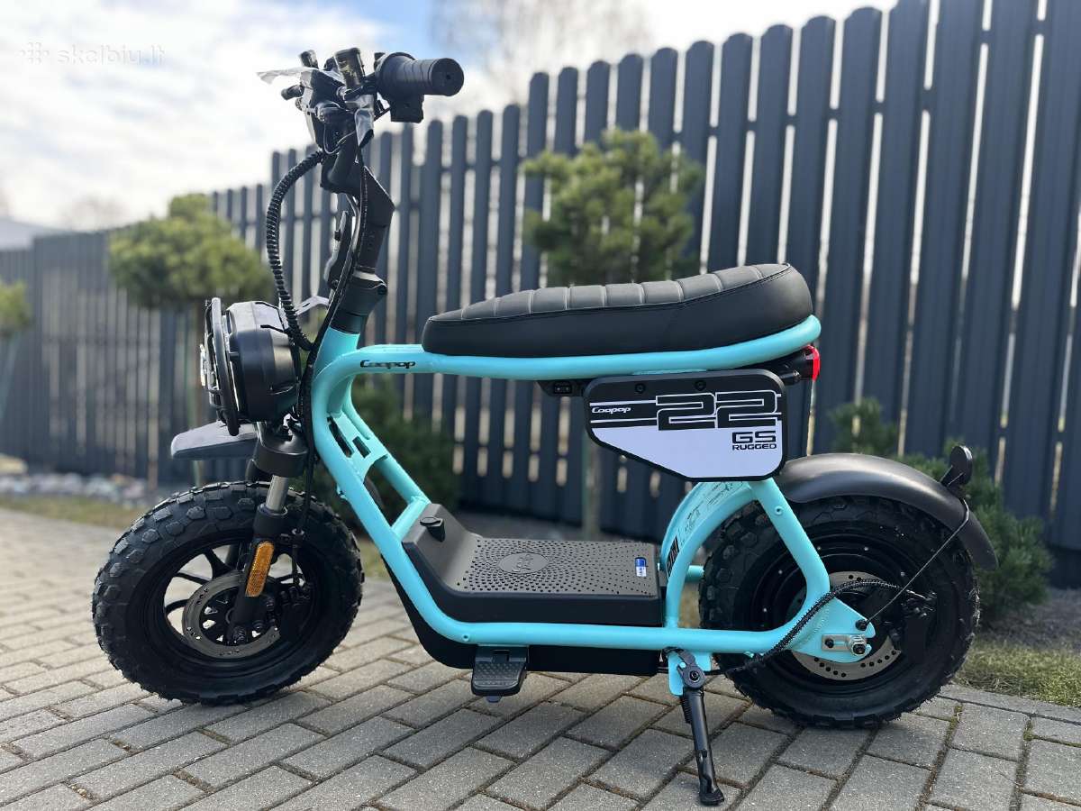 Coopop dragster 2025 1800w elektrinis dviratis