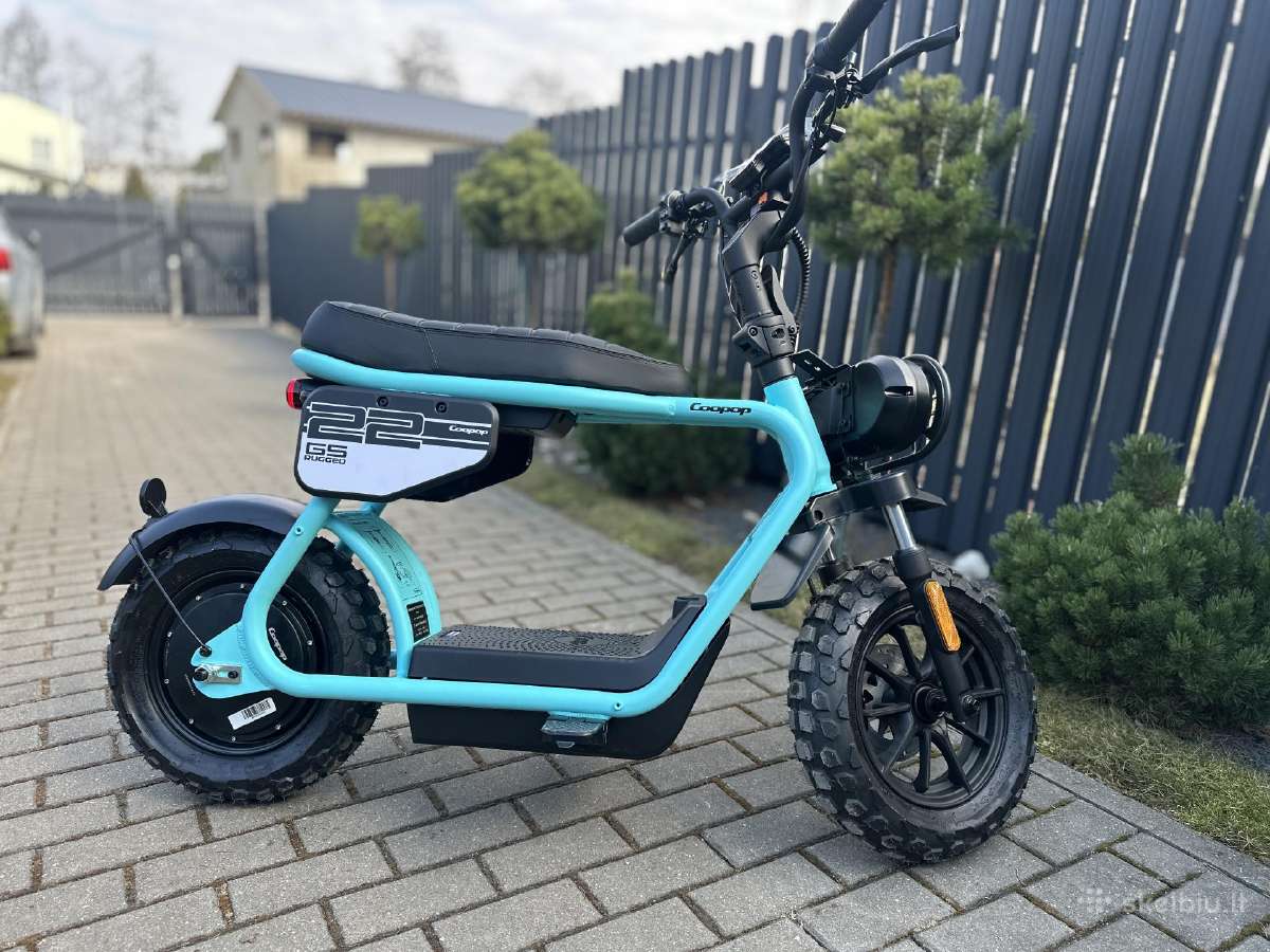 Coopop dragster 2026 1800w elektrinis dviratis - nuotraukos Nr. 17