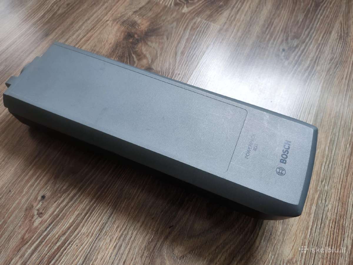 Baterija Bosch elektrinio dviračio Garantija