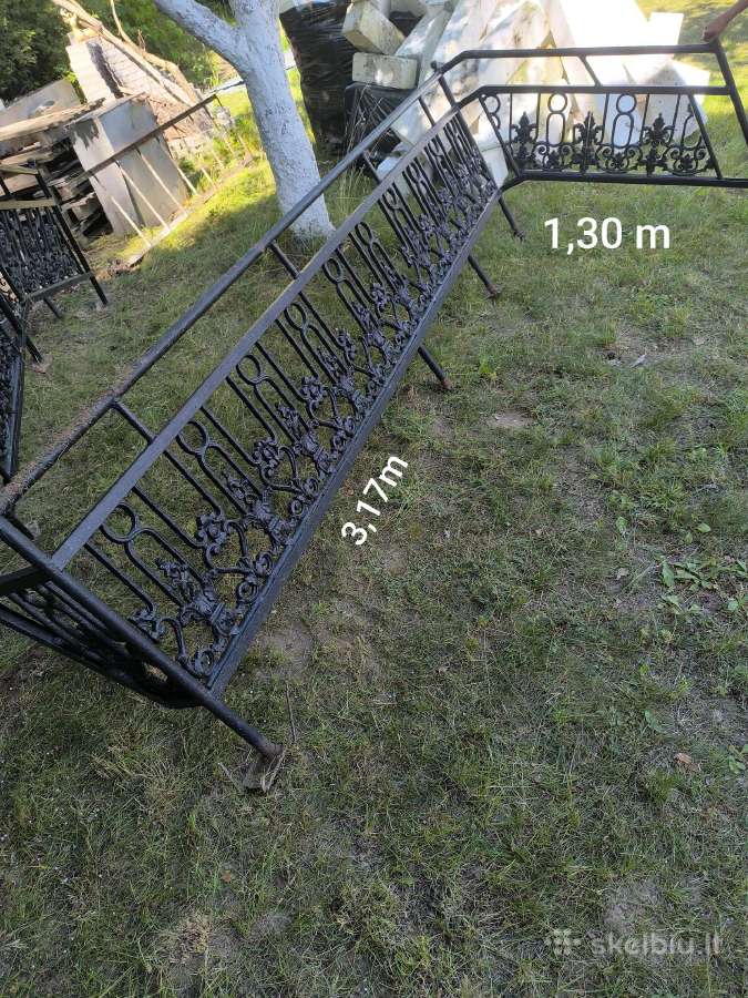 Parduodama kalto metalo tvora / segmentas