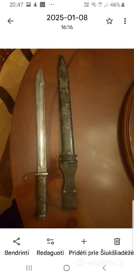 Durklas antikvarinis.