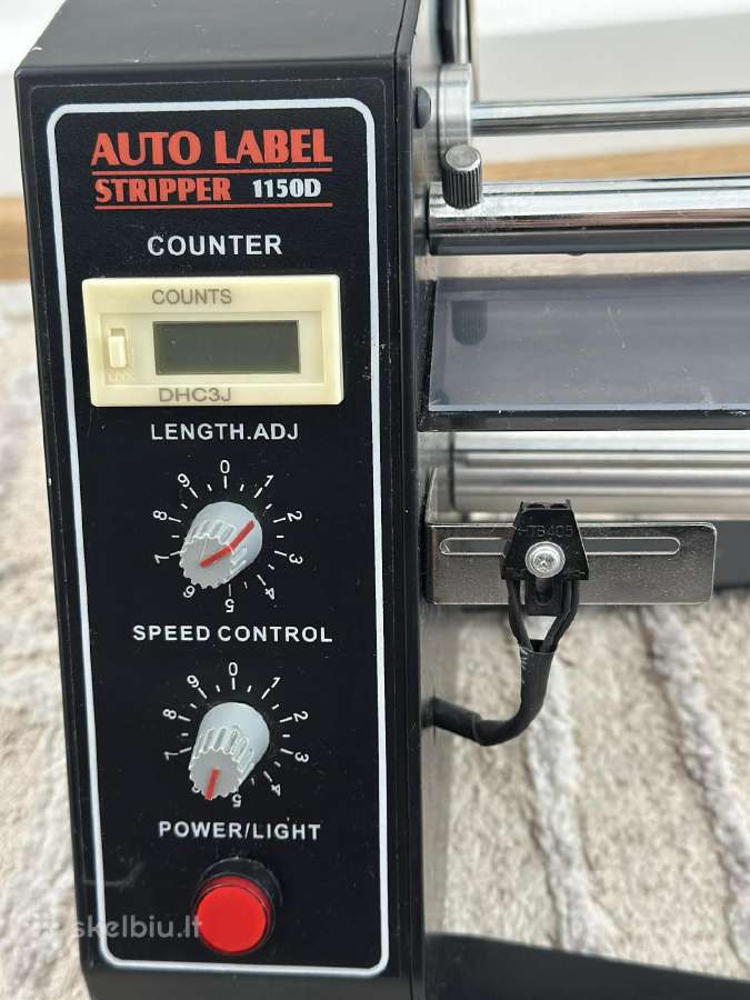 Automatinis etikečių dalytuvas Auto Label Stripper - nuotraukos Nr. 2