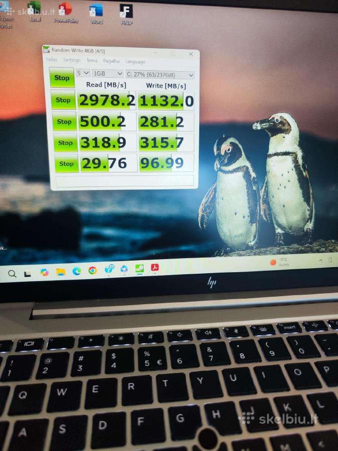 I5 11th/14"ips/12gb/iris Xe/w11 - nuotraukos Nr. 23