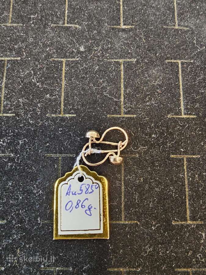 Auksiniai auskarai nuo 86eur. - nuotraukos Nr. 24