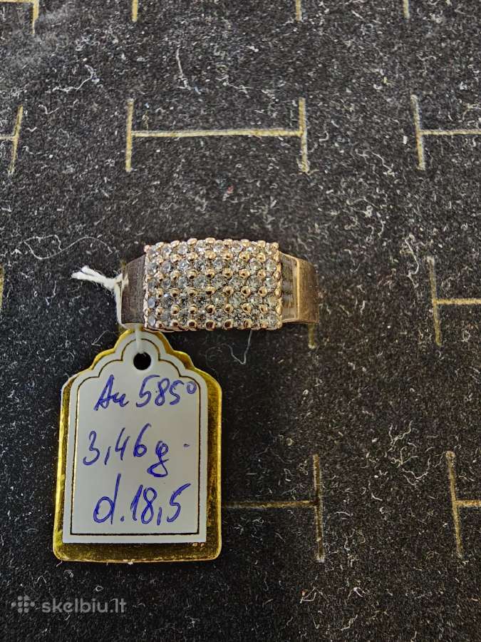Auksiniai Žiedai nuo 113eur. - nuotraukos Nr. 29