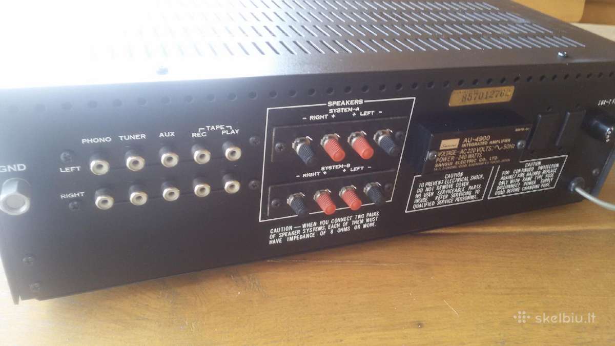 Sansui Au4900 - nuotraukos Nr. 7