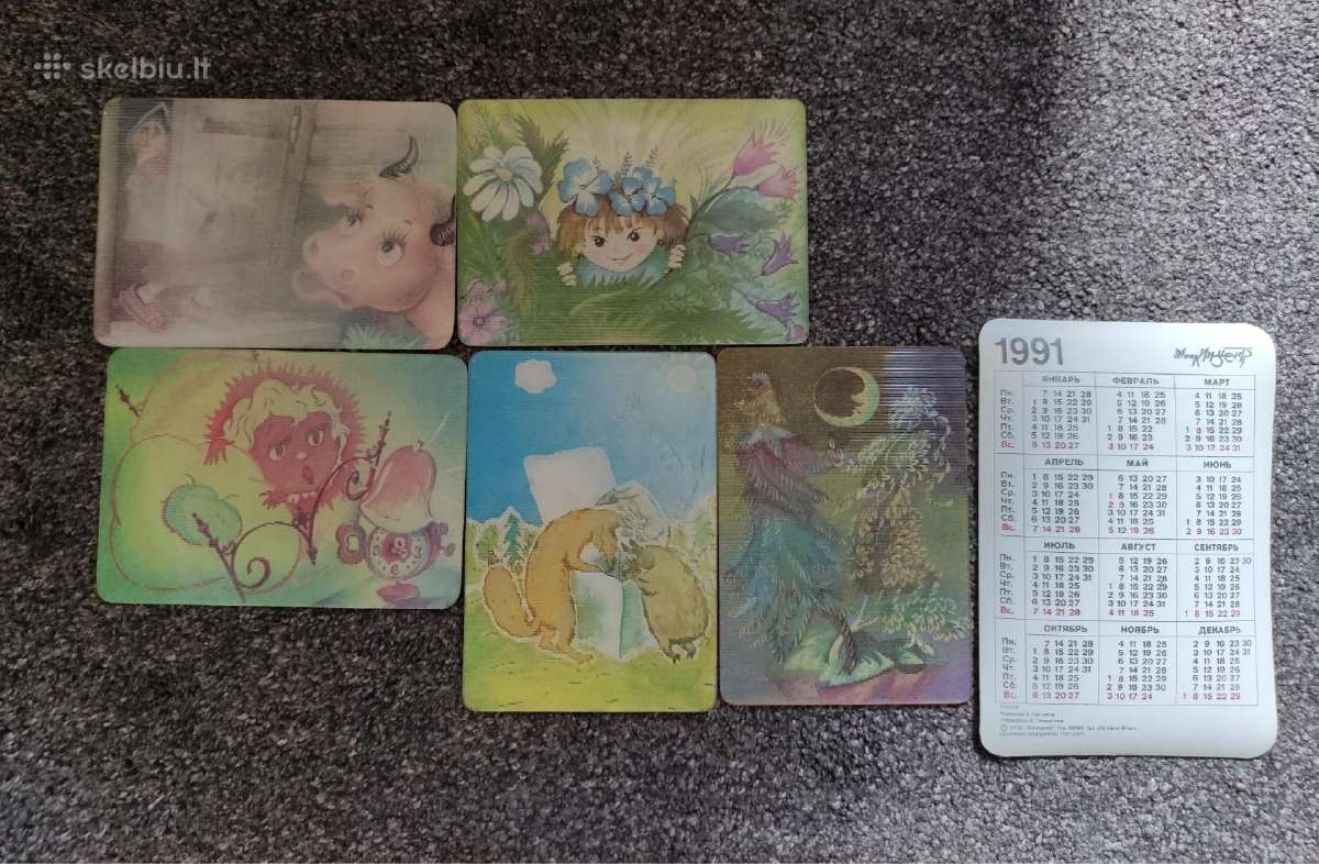 Stereo kalendoriukai (1972 -2013m.) - nuotraukos Nr. 23