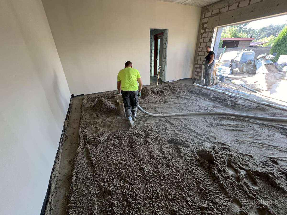 Reikalingi grindų betonuotojai ir paruošėjai. - nuotraukos Nr. 8
