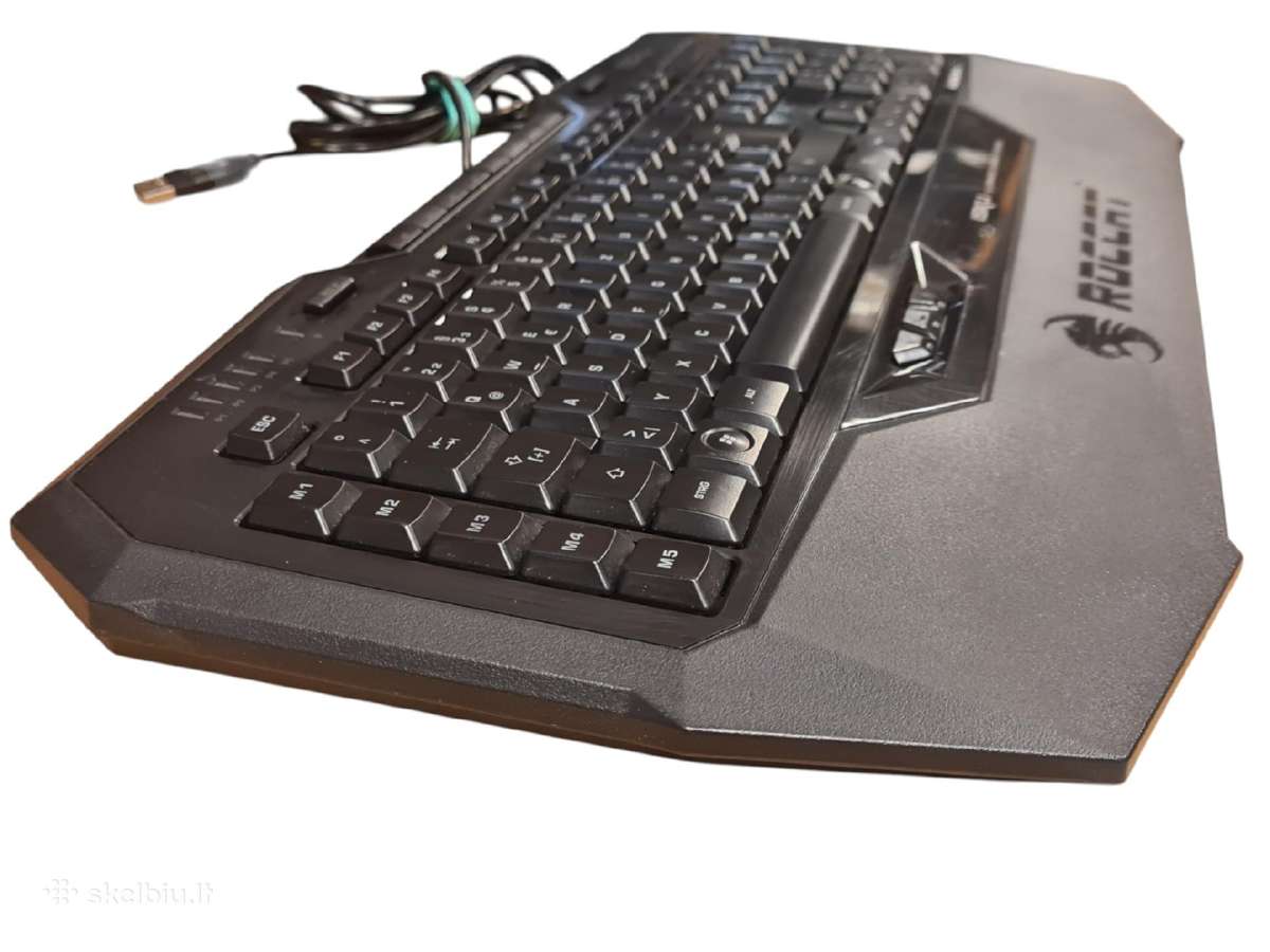 Roccat Isku Roc-12-720 Illuminated Gaming Keyboard - nuotraukos Nr. 8