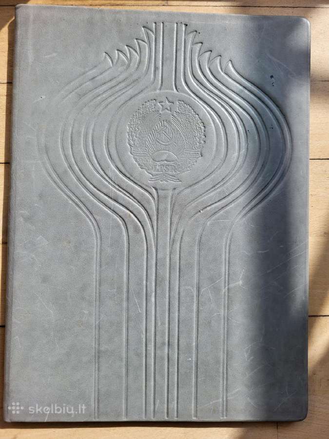 Vintaž odinė papkė