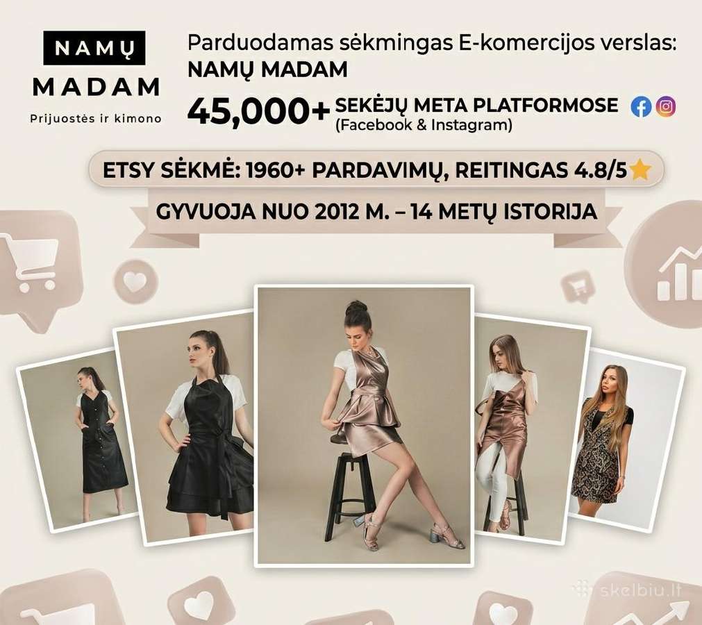 Sėkmingas 14 metų e-shop su 45k auditorija - nuotraukos Nr. 3