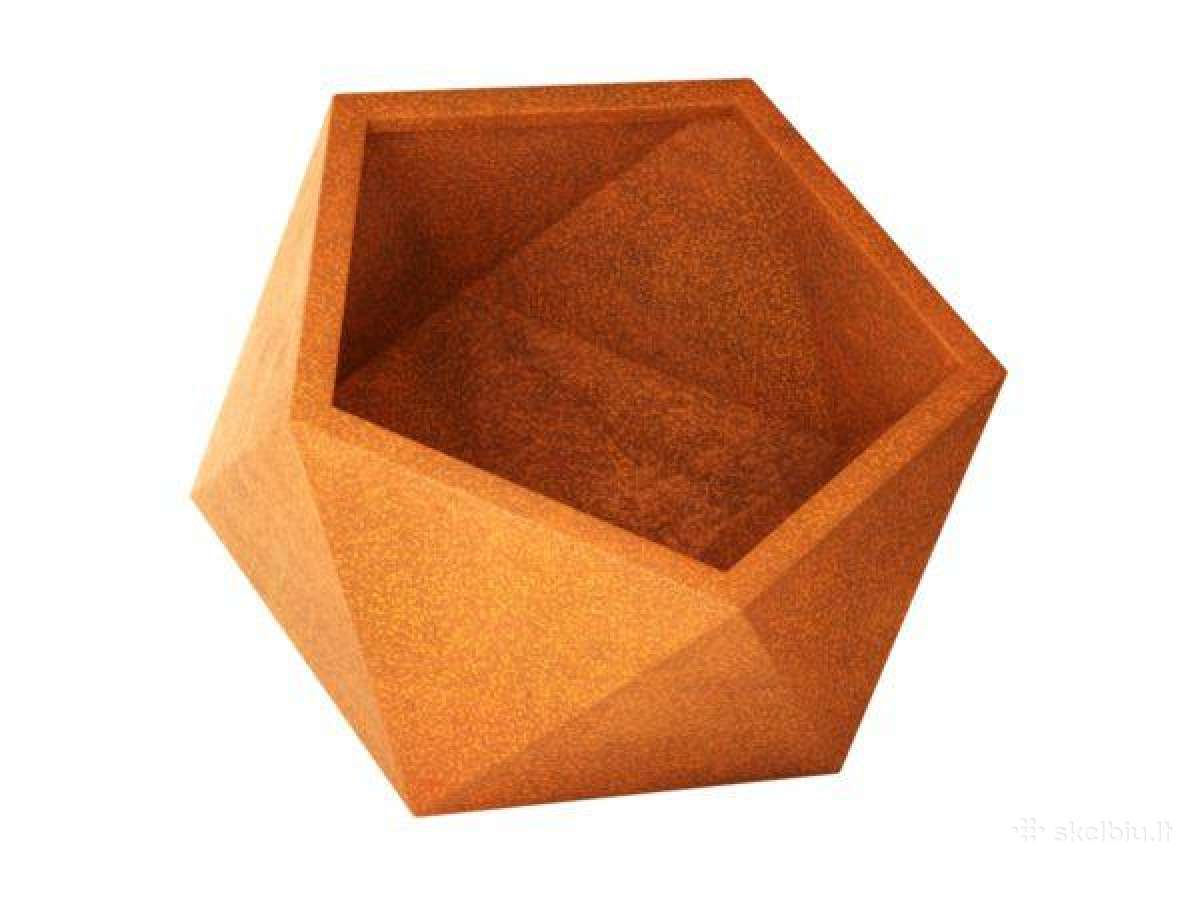 Corten metalo gaminiai, corten vazonai,suolai. - nuotraukos Nr. 10