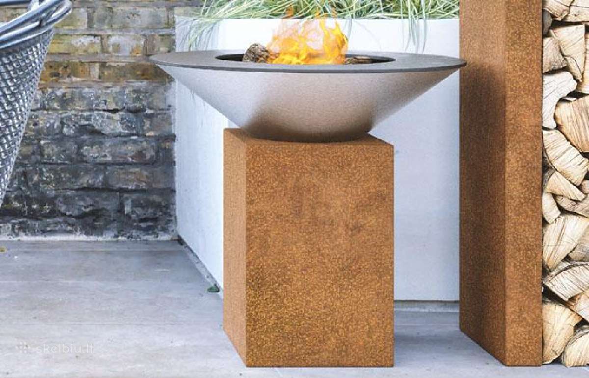 Corten metalo gaminiai, corten vazonai,suolai. - nuotraukos Nr. 15