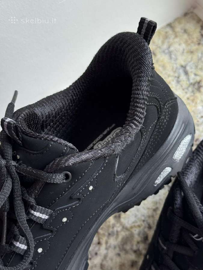 Sketchers juodi moteriški kedai - nuotraukos Nr. 9