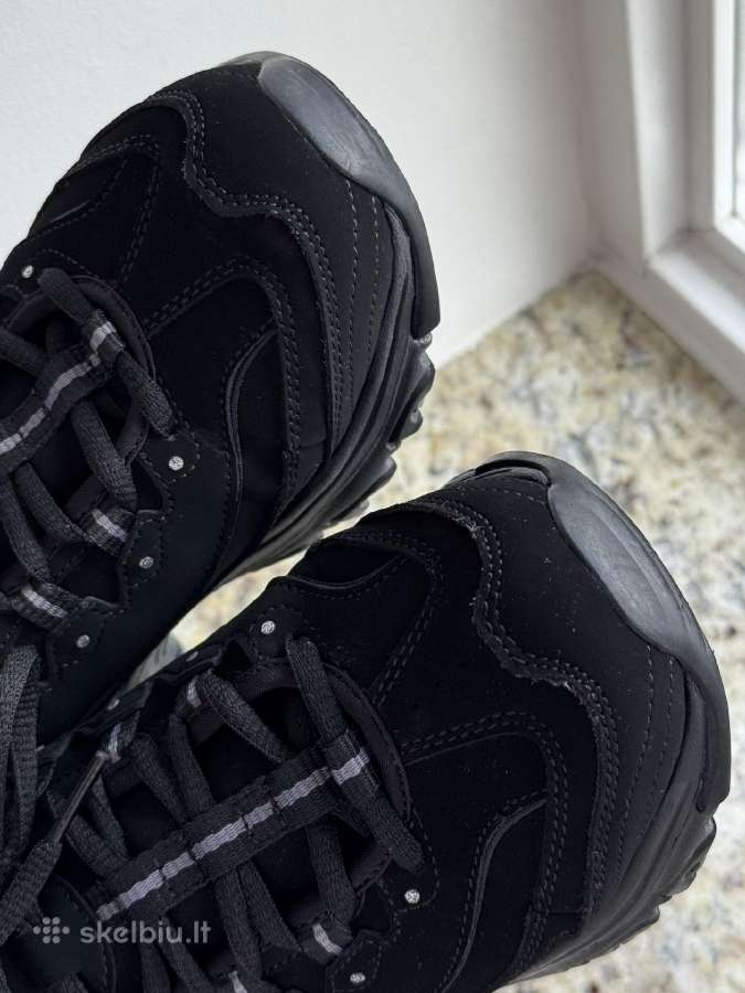Sketchers juodi moteriški kedai - nuotraukos Nr. 11
