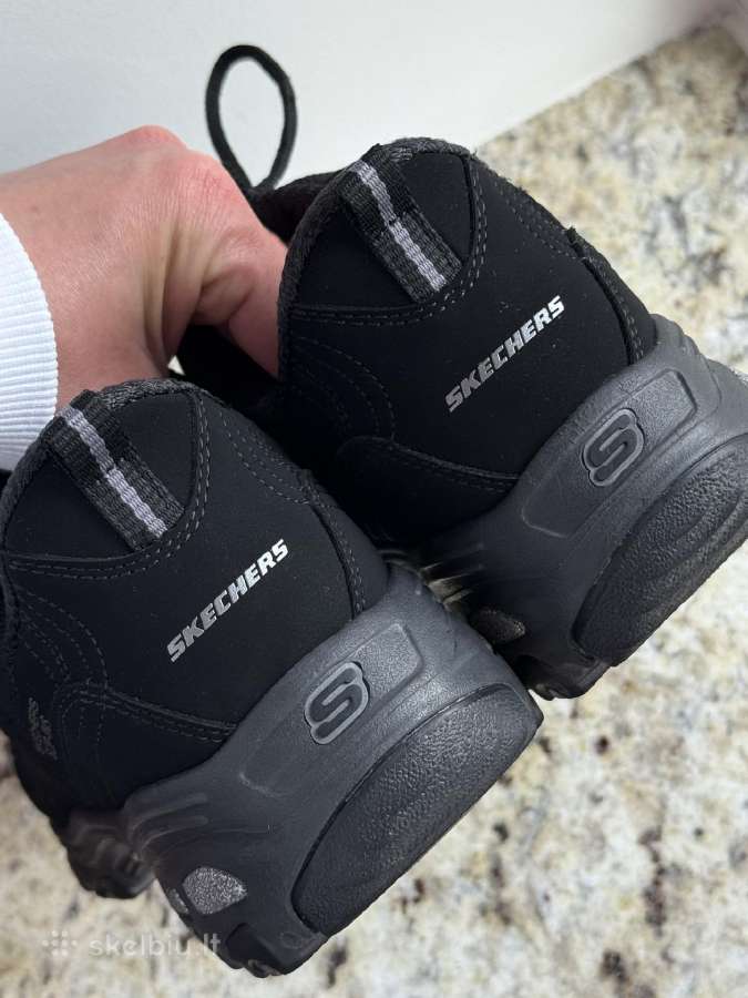 Sketchers juodi moteriški kedai - nuotraukos Nr. 12