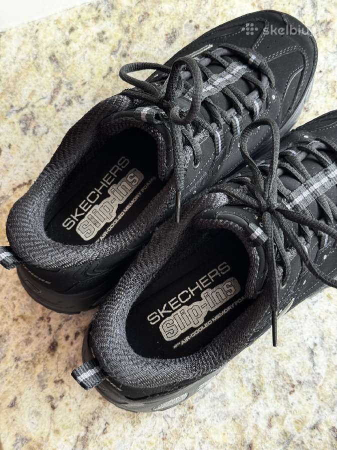 Sketchers juodi moteriški kedai - nuotraukos Nr. 13