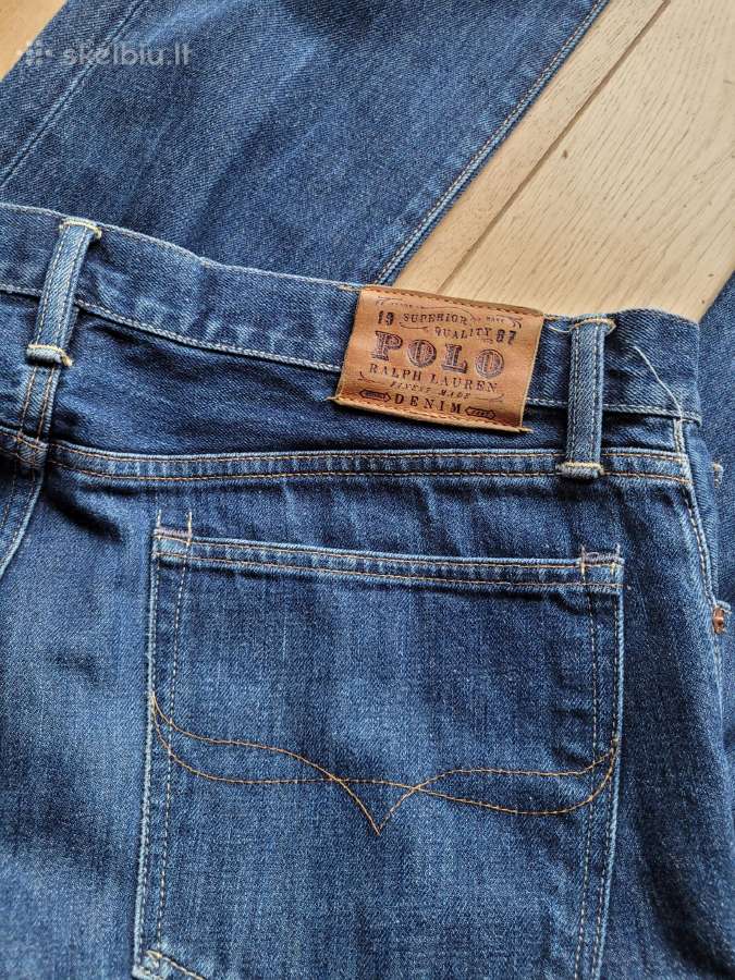 Džinsai ,Ralph Lauren Polo" 35/32 d. - nuotraukos Nr. 5