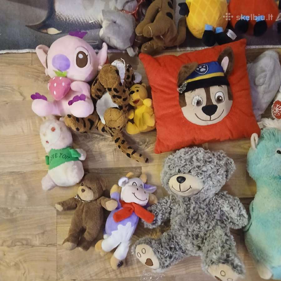Minkšti 22 vaikiški žaislai kaina visų - nuotraukos Nr. 2