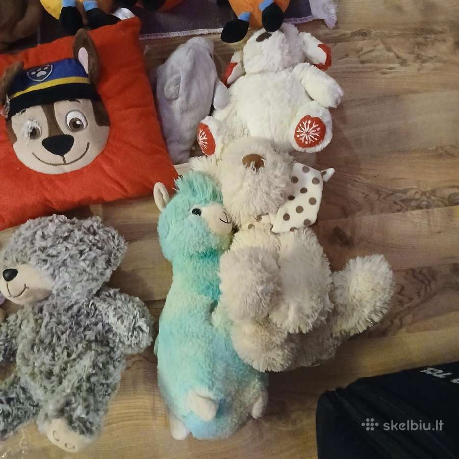 Minkšti 22 vaikiški žaislai kaina visų - nuotraukos Nr. 4
