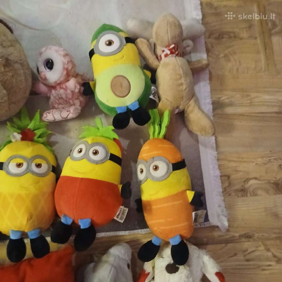 Minkšti 22 vaikiški žaislai kaina visų - nuotraukos Nr. 6
