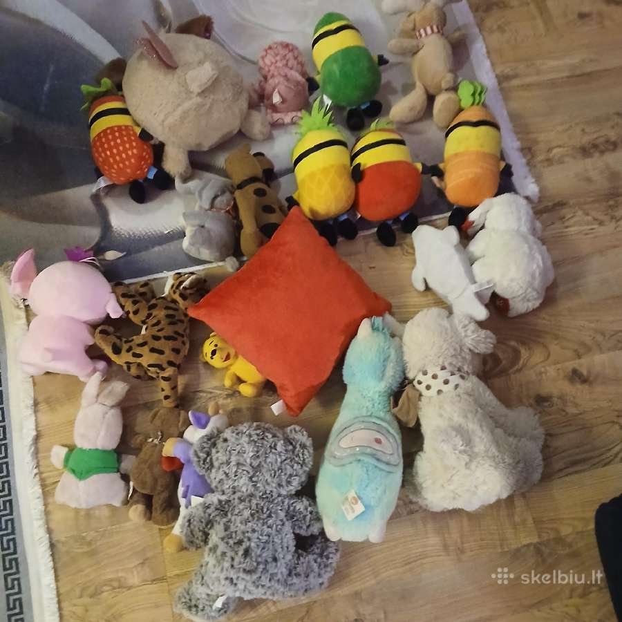 Minkšti 22 vaikiški žaislai kaina visų - nuotraukos Nr. 9