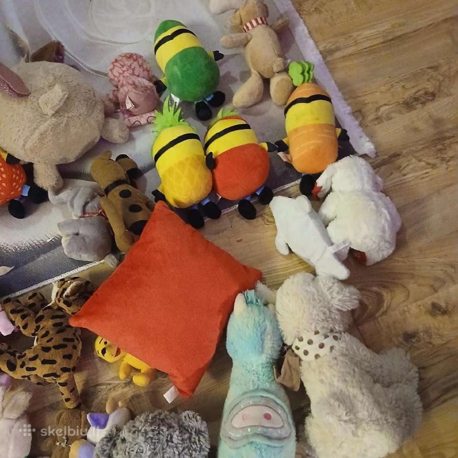 Minkšti 22 vaikiški žaislai kaina visų - nuotraukos Nr. 11