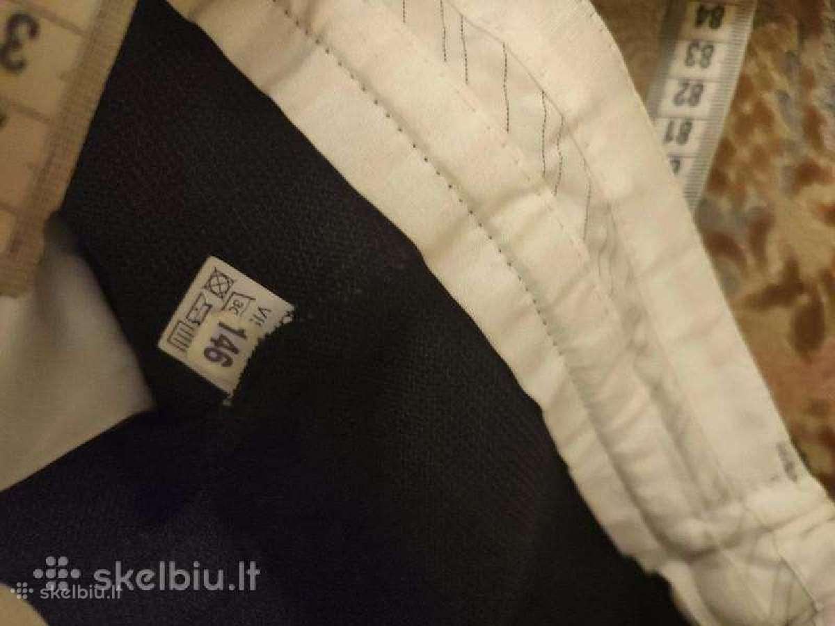 Tamsiai pilkos beveik juodos kelnes berniukui - nuotraukos Nr. 3