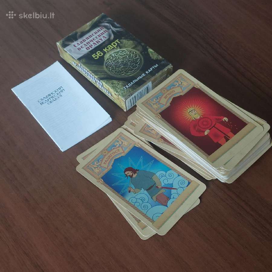 Būrimo kortos " Slavų Orakulas " ( 56 kortos ) - nuotraukos Nr. 5