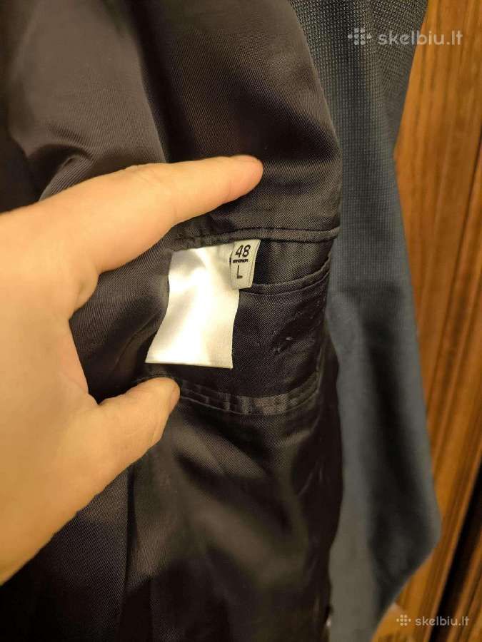 Tamsiai pilkas vyriskas svarkas L-XL - nuotraukos Nr. 3