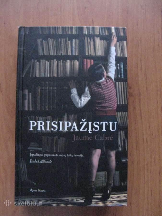 Knyga „prisipažįstu“
