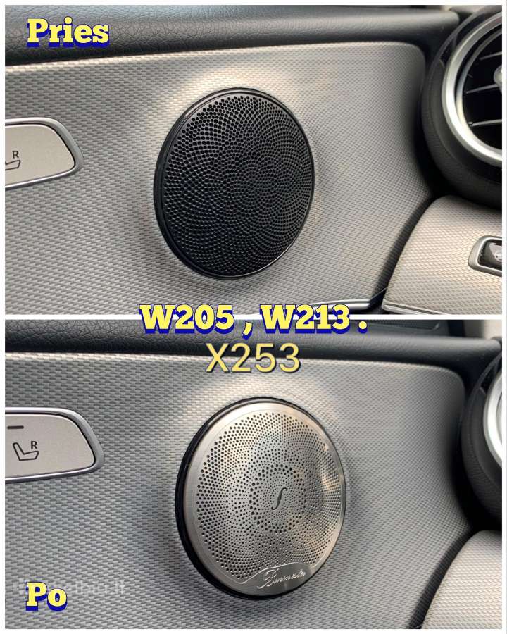 Mercedes w205 w213 diamond grotos , dalys. - nuotraukos Nr. 11